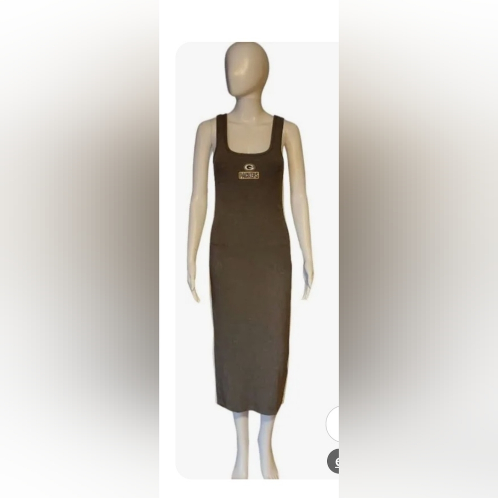 Packers Erin Andrews Column Dress